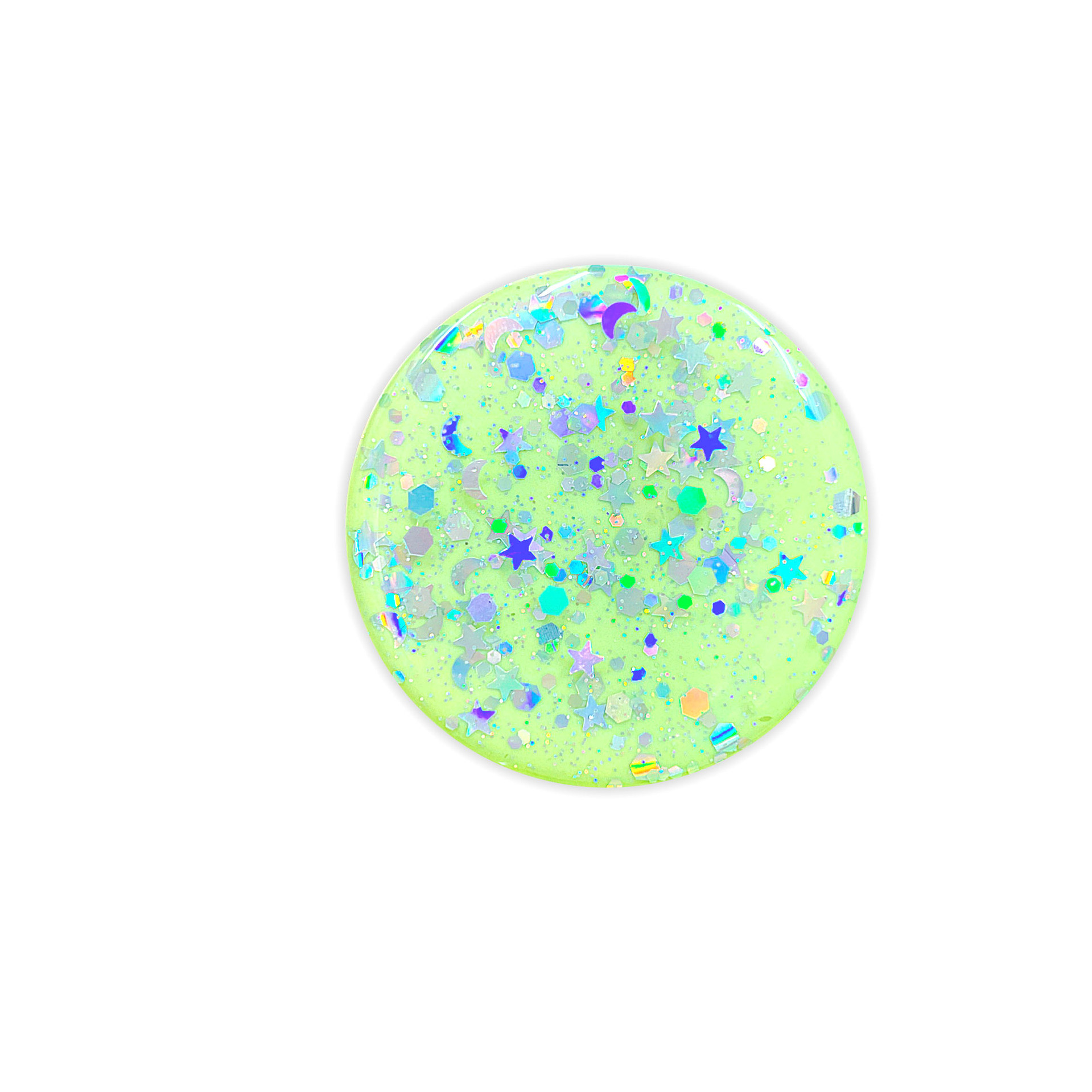 8g Weight Universal Applicable Brands Airbag Bracket Classification Epoxy Material Colorful, Starry Sky Pattern Shiny Style Colorful Starry Sky Epoxy Shiny Universal Airbag Bracket 17