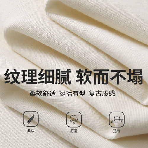 230g pure cotton short-sleeve T-shirt for men and women, couple's matching summer basic round neck loose Japanese style base shirt T-shirt q