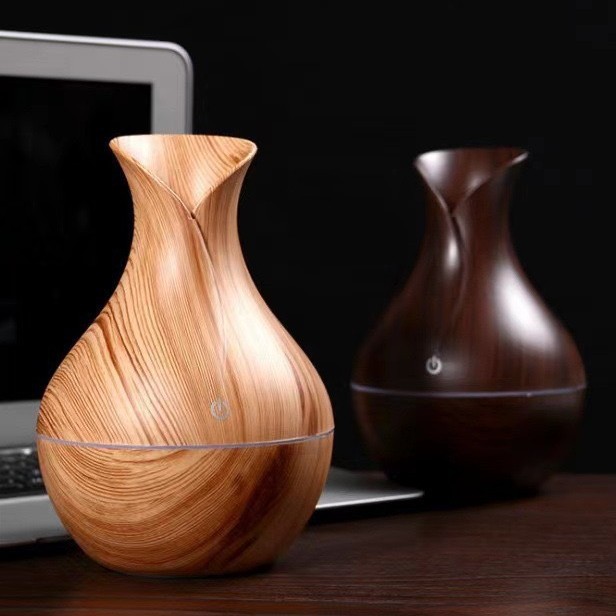 Mini Humidificador Difusor de Escritorio de Plástico Ultrasónico Silencioso para Hogar y Oficina