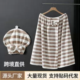 毛巾;浴巾、沙滩巾;干发巾干发帽
