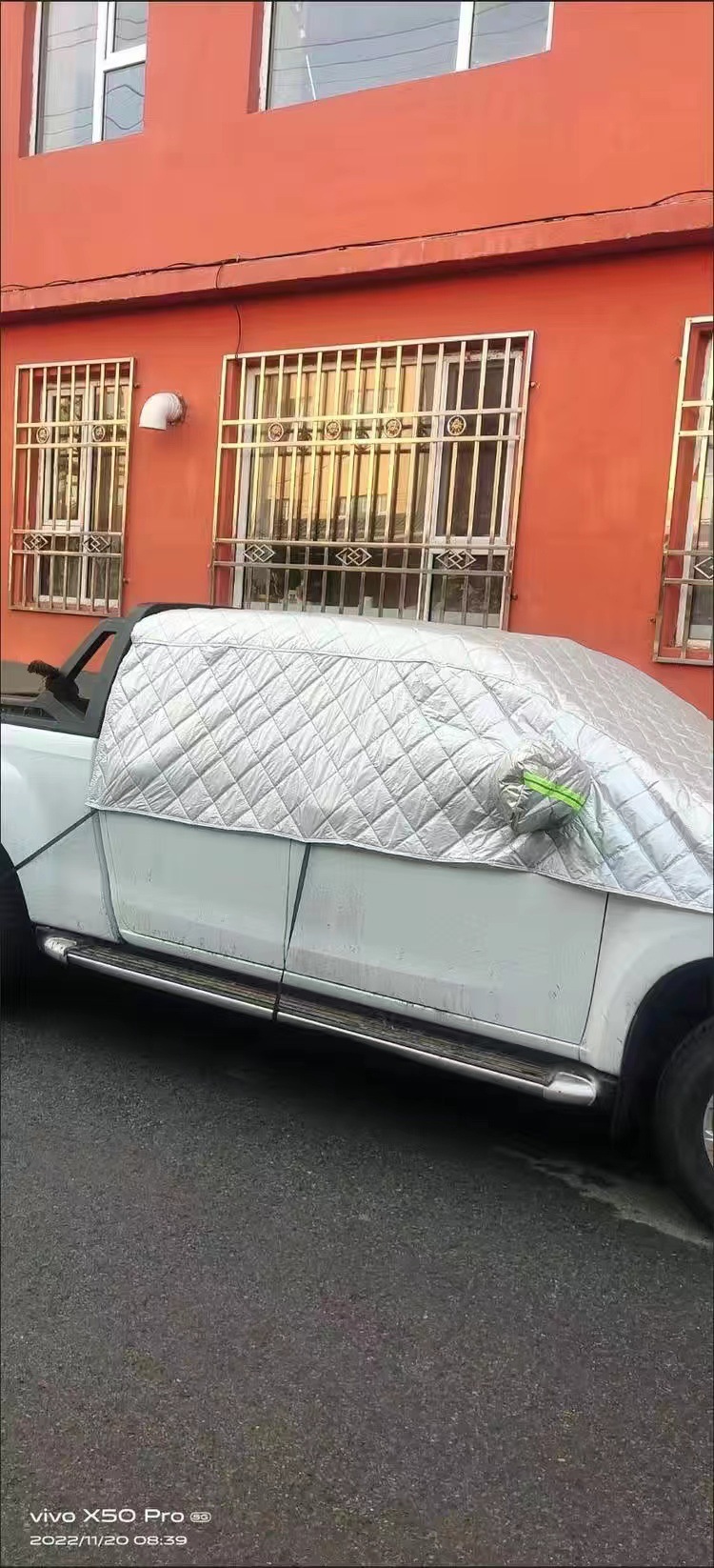 For cross-border car cover half cover Great Wall pickup sun shade 50 Bell truck sun protection thermal insulation car cover