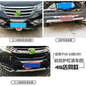 07-20 Honda CRV bamperi, ön və arxa bamper mühafizə lövhəsi, Siwei modifikasiyası üçün uyğundur