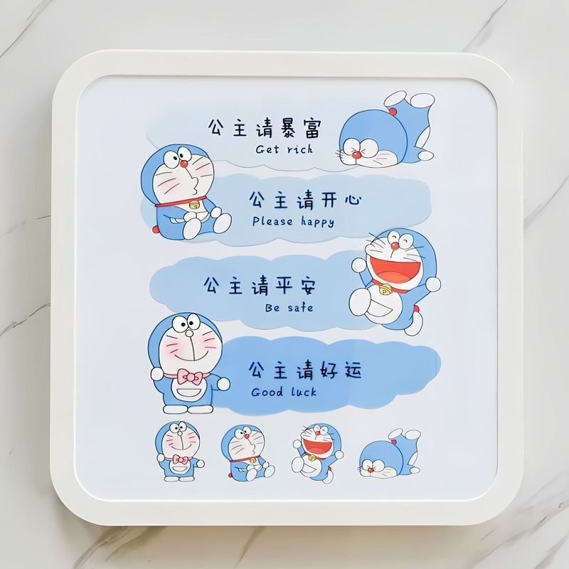 可爱猫咪浴室收纳置物架洗澡放衣服卫生间洗手间壁画折叠包邮批发|undefined