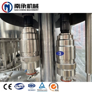 南承机械定制全自动三合一矿泉水纯净水灌装生产线XGF8-8-3