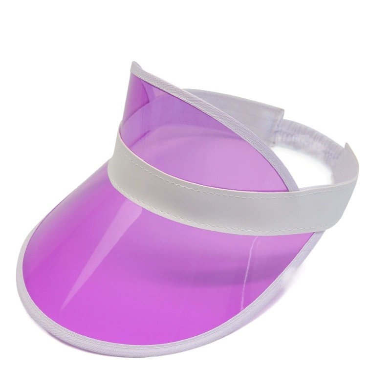 Фабрика в наличии ПВХ летняя шляпа от солнца УФ-функция Sun Hat Защита от солнца логотип печать реклама пустой цилиндр шляпа