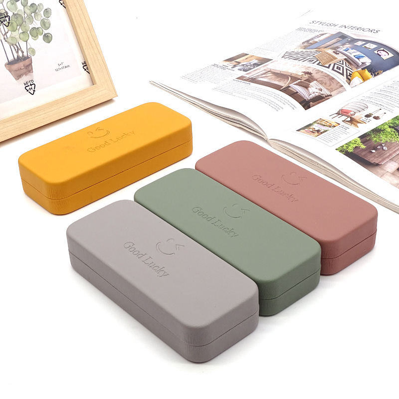 High-value glasses case in stock supply large-frame glasses case student simple glasses case atmospheric square glasses case