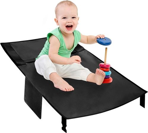Children's aircraft footrest baby aircraft hammock children's travel aircraft seat extender seat extension sling