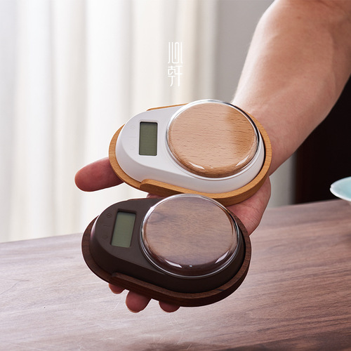 Tea weighing high-precision electronic tea measuring device mini weighing tea scale traditional Chinese medicine scale electronic scale tea gram scale unlimited tea rules