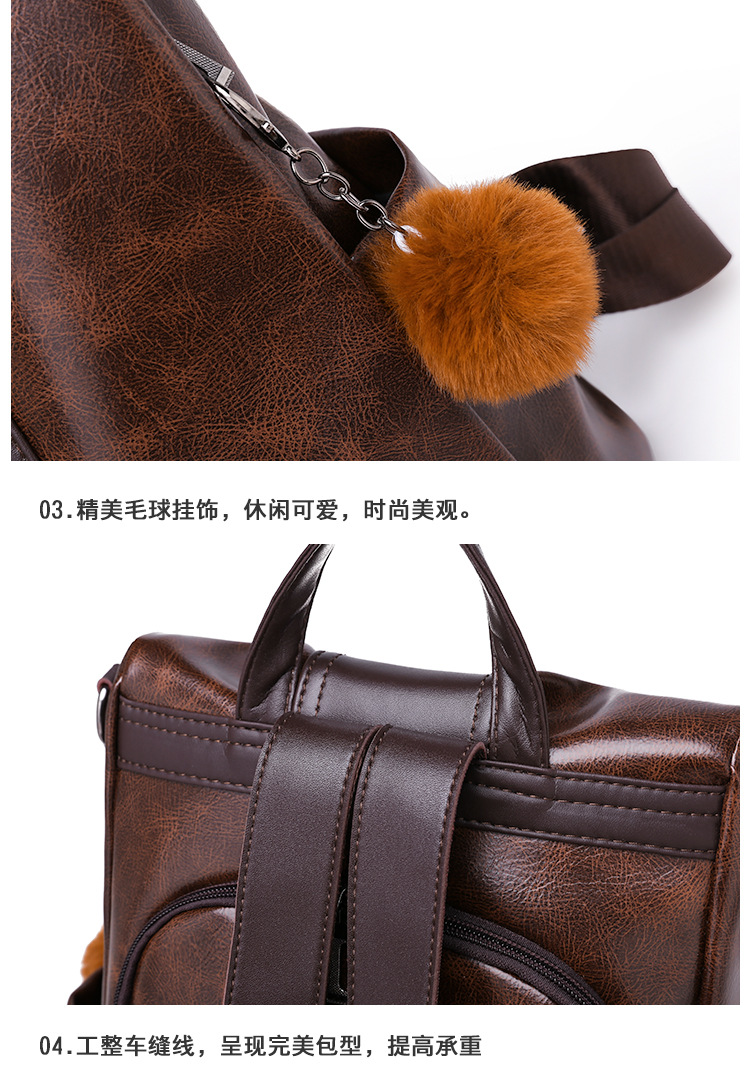 Title 8, Womens fashion simple casual large-capacity ba...