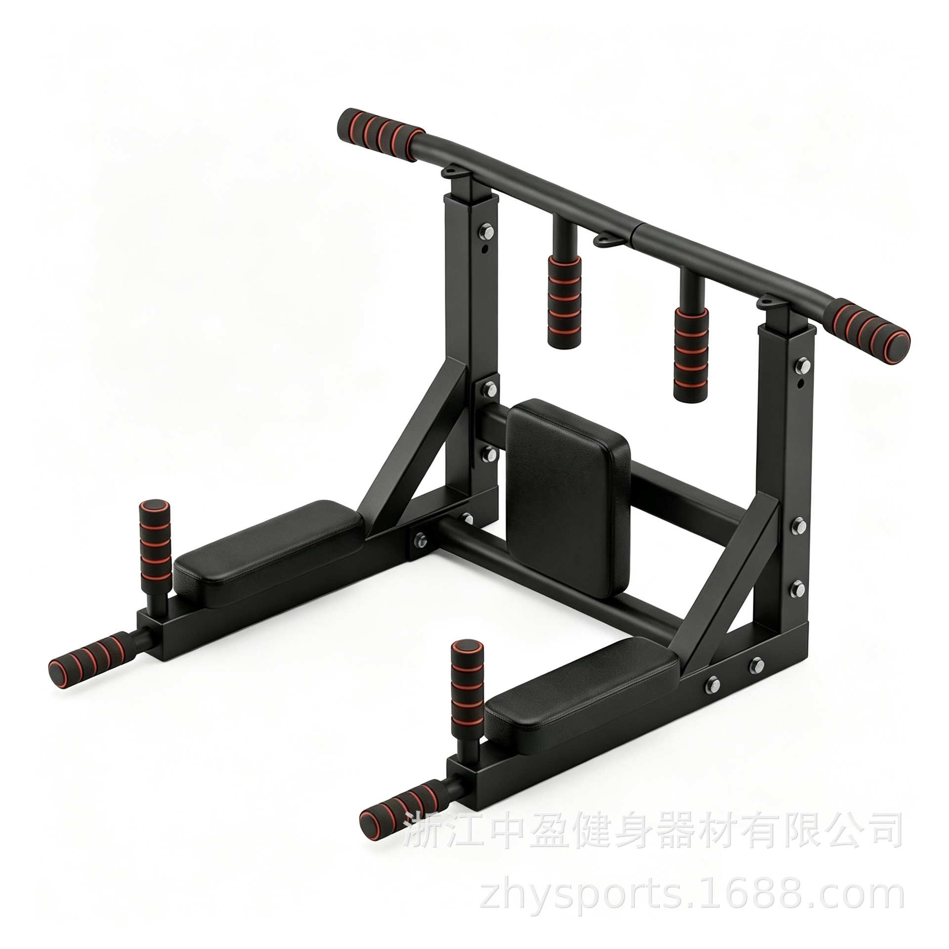 Dispositivo de pull-up para el hogar de barra paralela en la pared, barra paralela montada en la pared, equipo de fitness