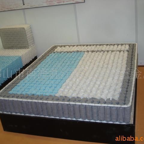 供应铨力品牌床网/感应式/加固式/五段式独立袋装弹簧床垫