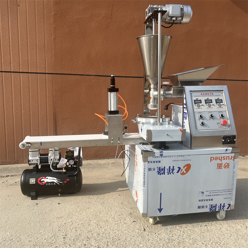 商用全自动小笼包机 新款卷面式包子机 不锈钢包子馒头糖饼一体机