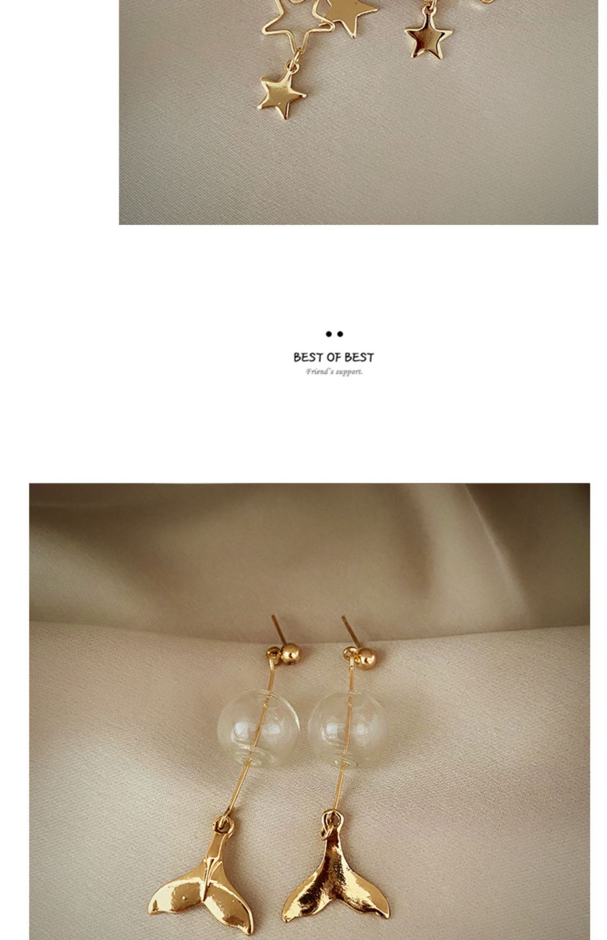 Geometric Pattern Women'S Gender Fashion Geometric Alloy Plating Pearl Women's Earrings 1 Pair
