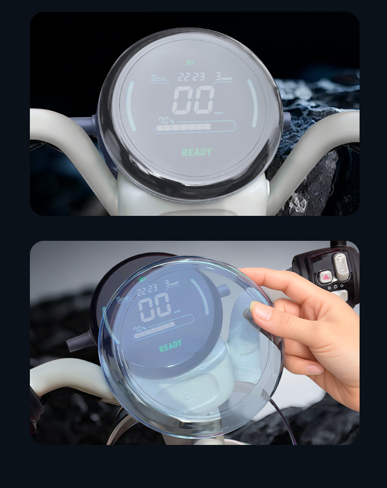 Suitable for No.9 Qz1/Qz1 Mix Electric Vehicle Waterproof Instrument Case Central Control Screen Protective Film Modification Accessories