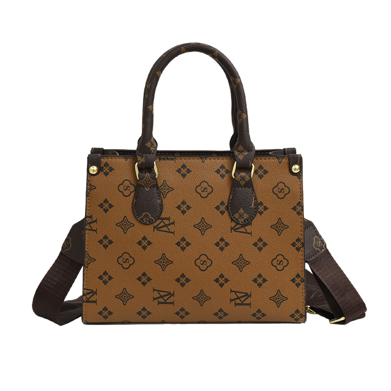 Borsa a spalla retrò con monogramma per donna borsa crossbody_voghion.com