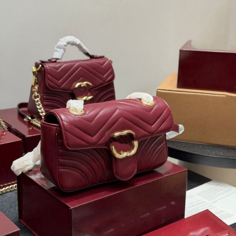 Cross-Border Gucci Gg Women's Bag Marmont Series Small Shoulder Bag Cloud Bag Single Shoulder Crossbody Bag Quilted Chain Bag Cross-Border Gucci Gg Women's Bag Marmont Series Small Shoulder Bag Cloud Bag Single Shoulder Crossbody Bag Quilted Chain Bag