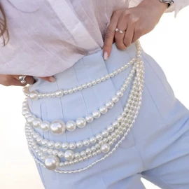 吊带背心;胸饰;腰链