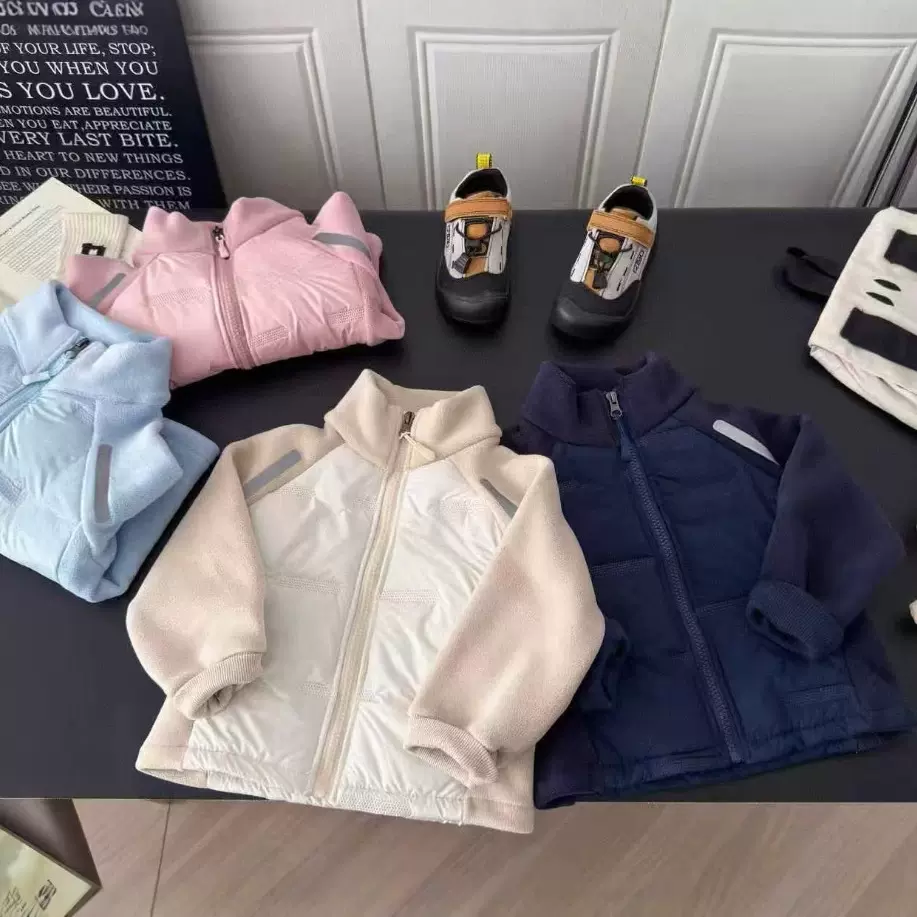 实体品质儿童棉服外套男童女童校服内搭新款保暖轻薄保暖休闲上衣