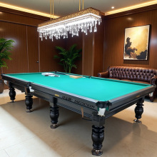 鑫球星俄式台球桌牌斯诺克广州深圳台球桌标准型家用室内台球桌厂