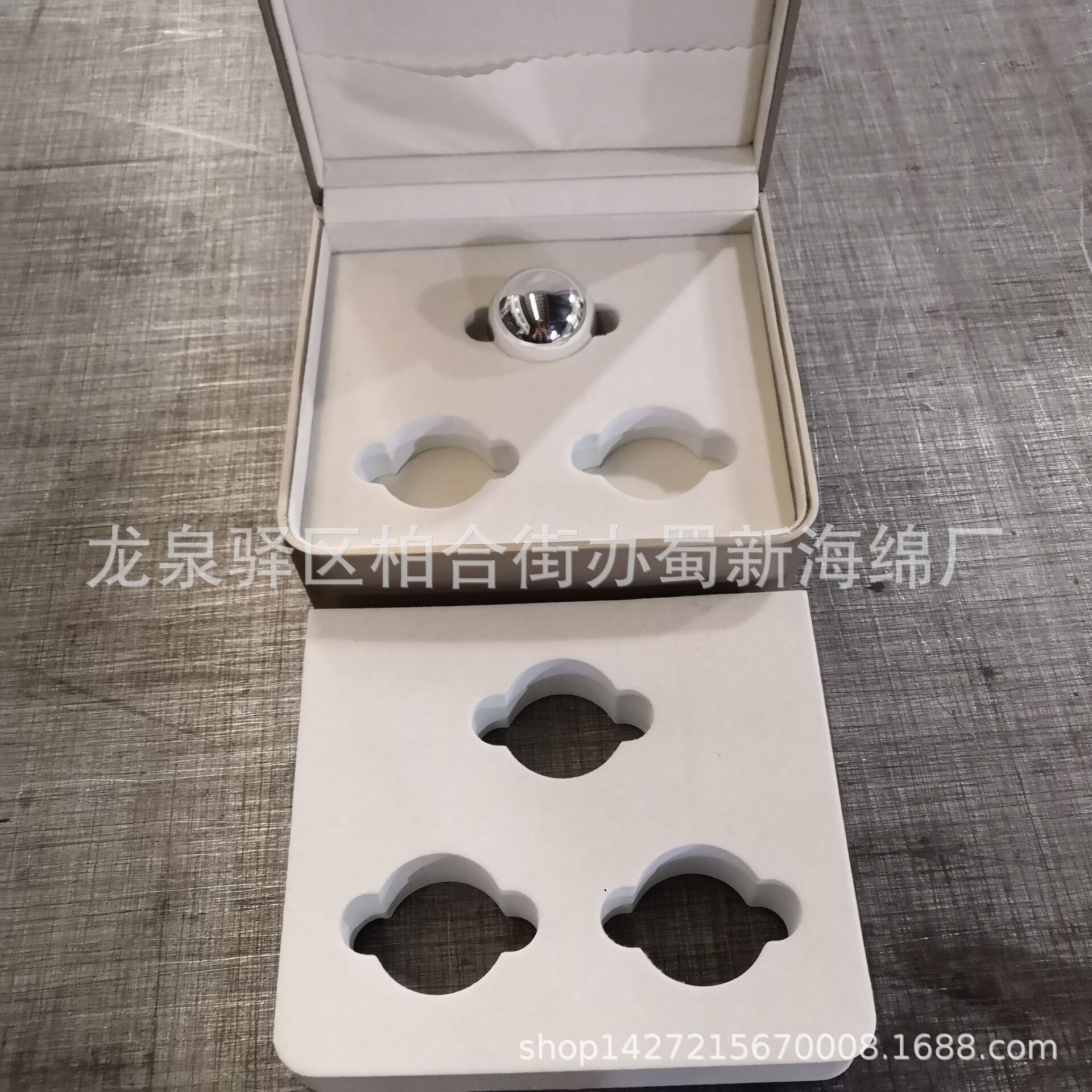 厂家供应白色黑色EVA表黑色白色绒布缓冲内衬包装泡沫