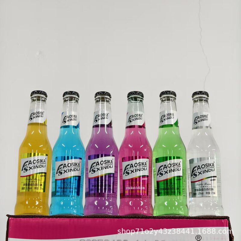 American Power Soda Wine Train 24 Bottles 275ml Bar Birthday Party Low-Alcohol Wine