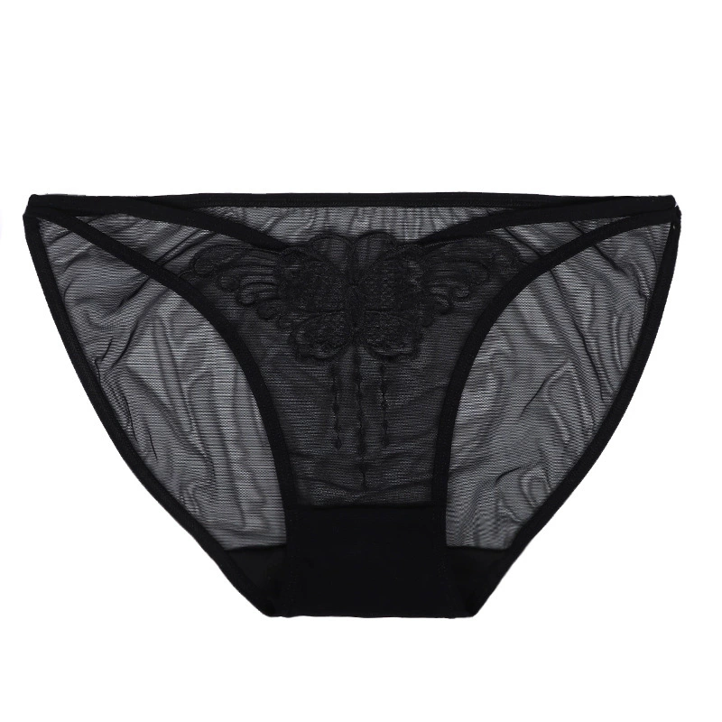颜蓓薇 Sexy pants, trousers, plus size, with embroidery