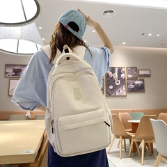 Backpack for Girls 2023 New Style, Suitable for High School, Junior High, and Elementary Students, Korean Version, Large Capacity Dual Shoulder Backpack, Wholesale