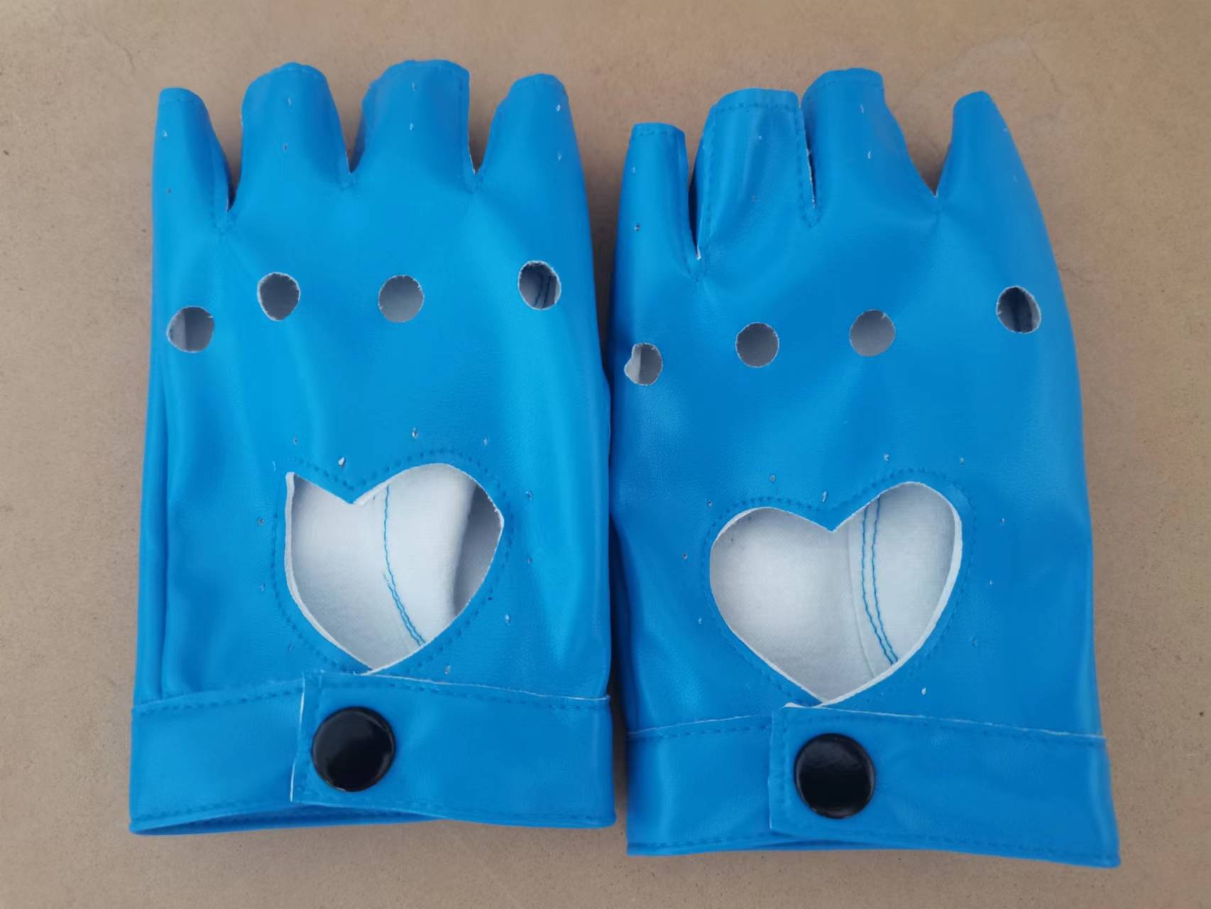 복숭아 하트 블루