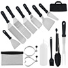 Outdoor grill bbq tool Stainless steel Grill 6 Set of parts Composable suit