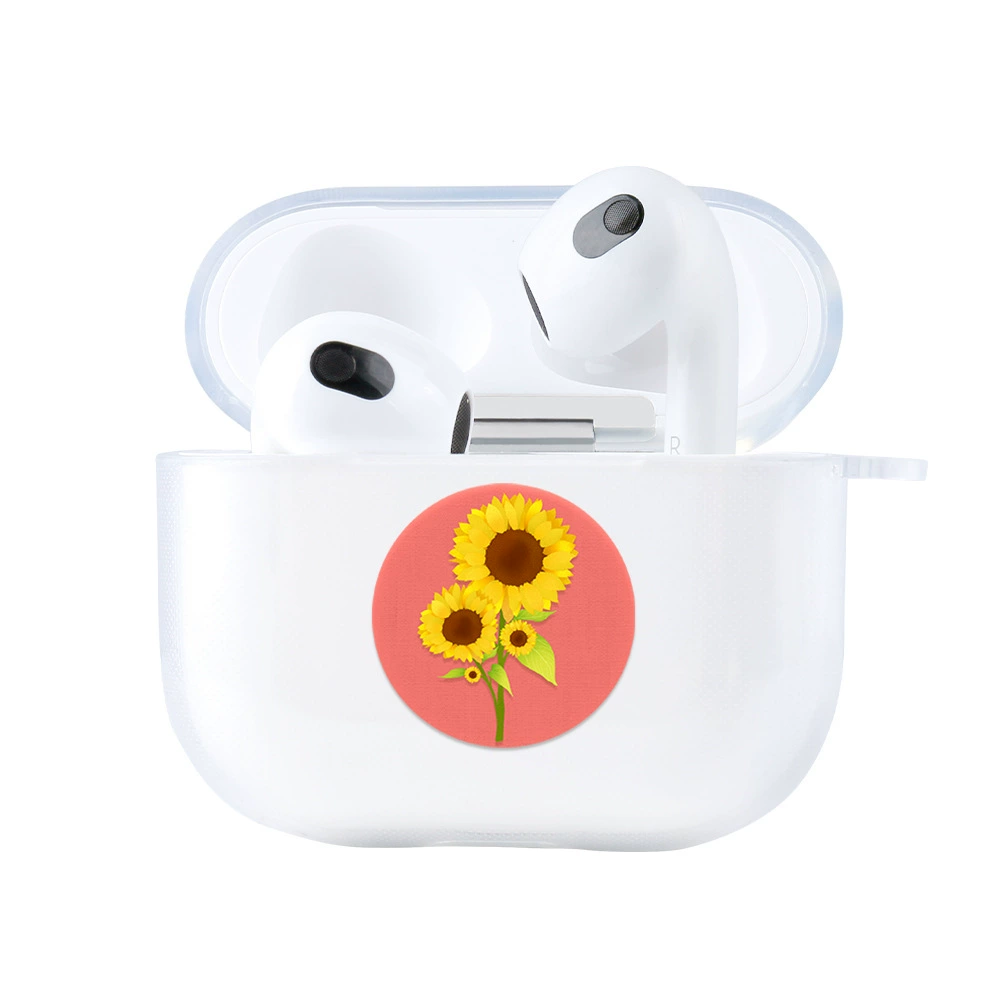Совместимый с Apple, защитный чехол для свежих наушников, Bluetooth, коллекция 2021 года