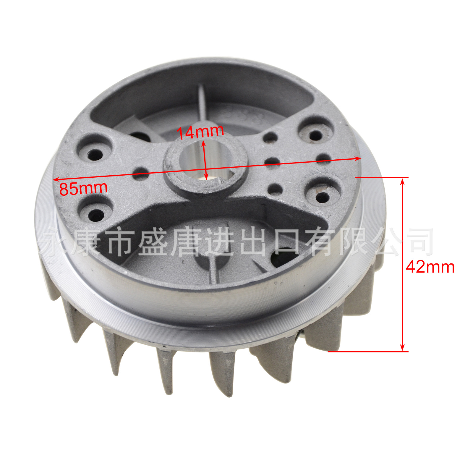18T hand pull starter flywheel fit 2 stroke 47cc 49cc mini pocket bike Super Bike