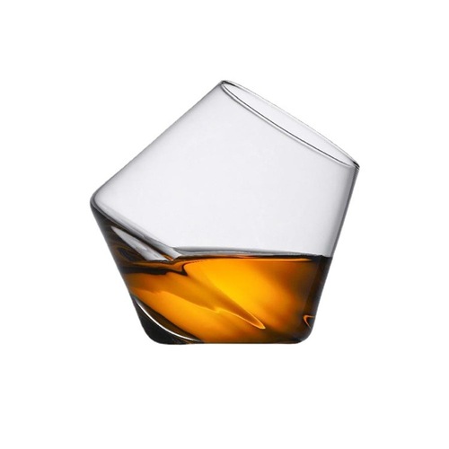 Bar Stag's Head Whisky Glass Nightclub Personality Diamond Cocktail Glass Creative Shaker Glass