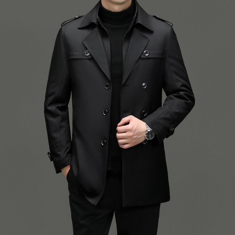 Liner, demi-season trench coat, jacket for leisure