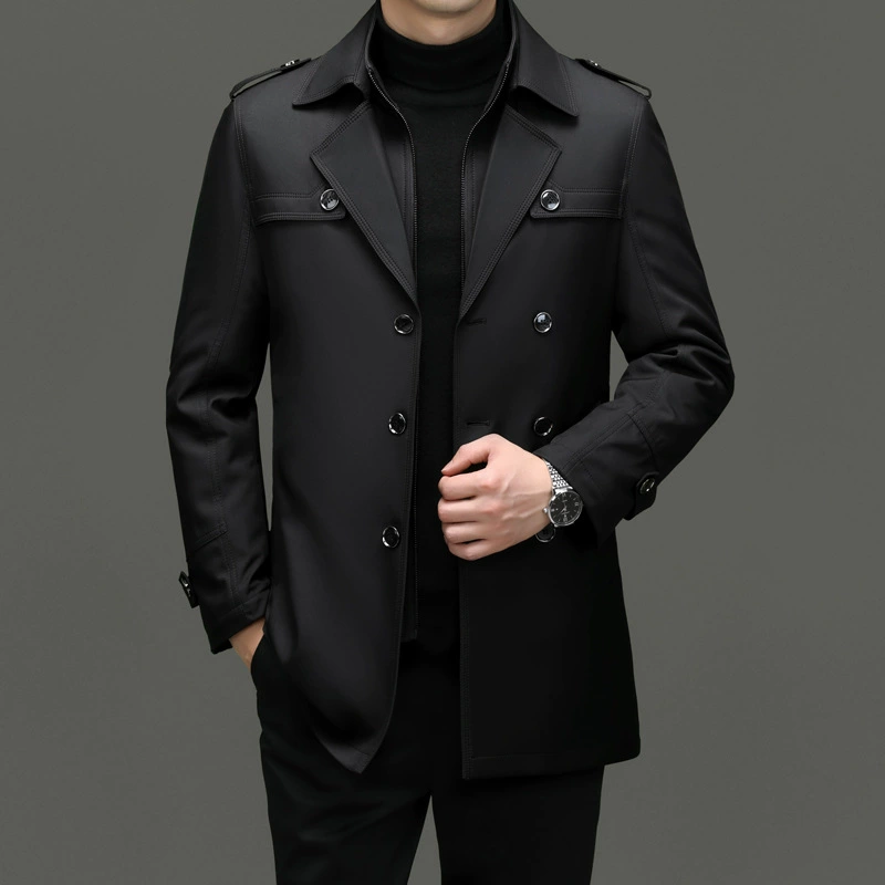 Liner, demi-season trench coat, jacket for leisure