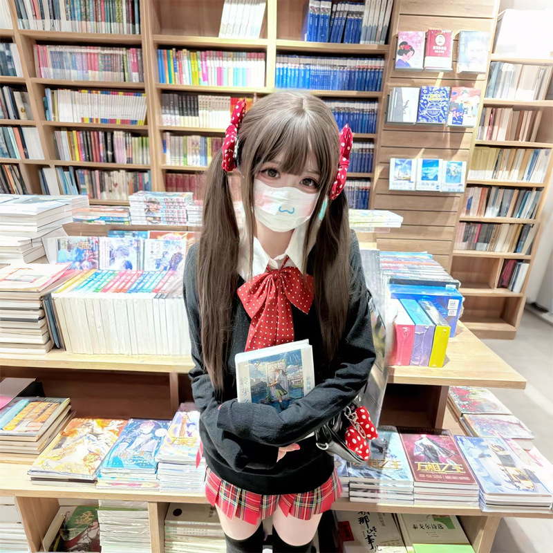 jk制服格裙套装小辣椒原创学院风女白衬衫JK百褶裙日系半身裙毛衣|undefined