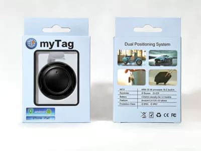 GPS Locator Two-Year Battery Life, Android - ag33-overseas-version-strong-magnetic-two-year-black