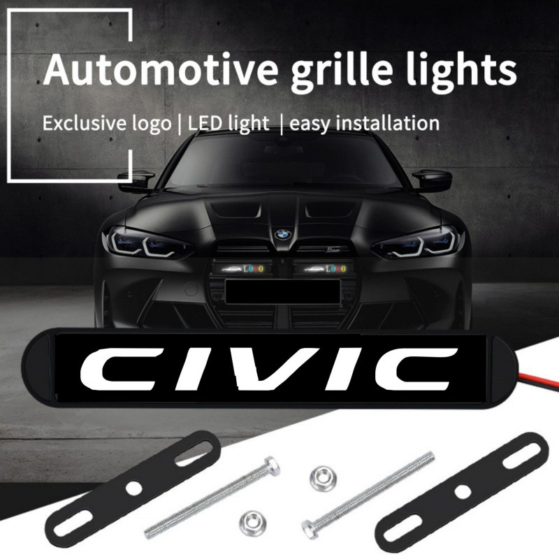 Nuevo automóvil parrilla delantera colorida lámpara de red media LED CAMRY / VIOS luz diaria universal lámpara de red media pequeña