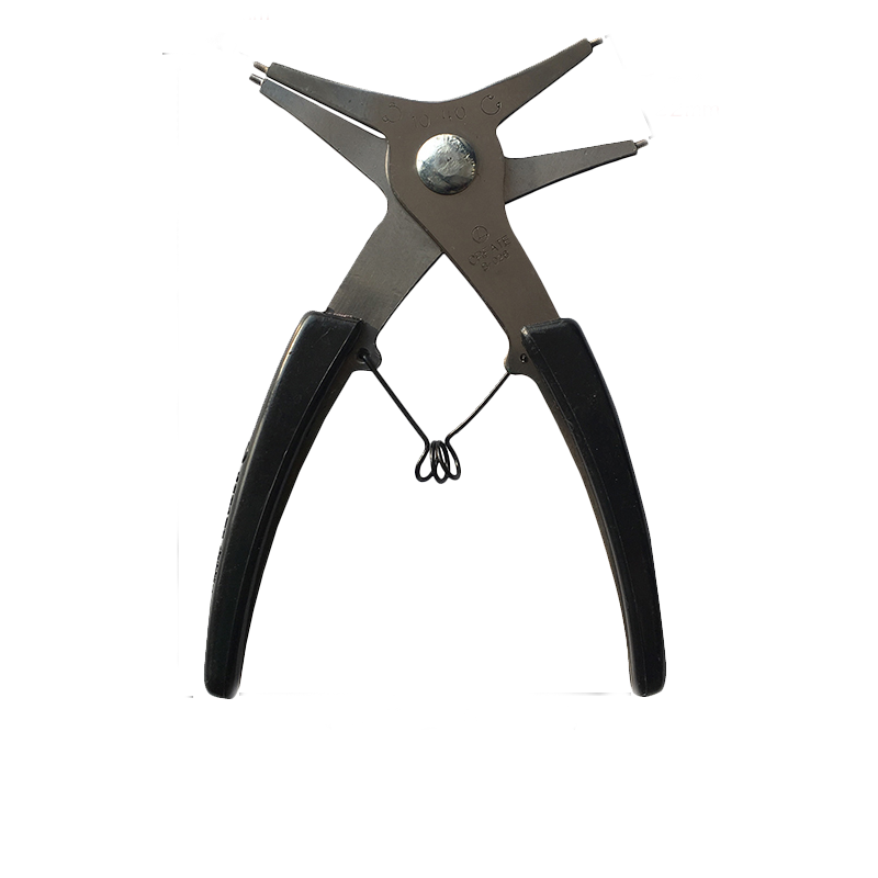 Multi-Purpose Circlip Pliers, Dual-Purpose Hole Retaining Ring Pliers, Internal and External Calipers for Door Shafts, Hole-Mounted Circlip Pliers