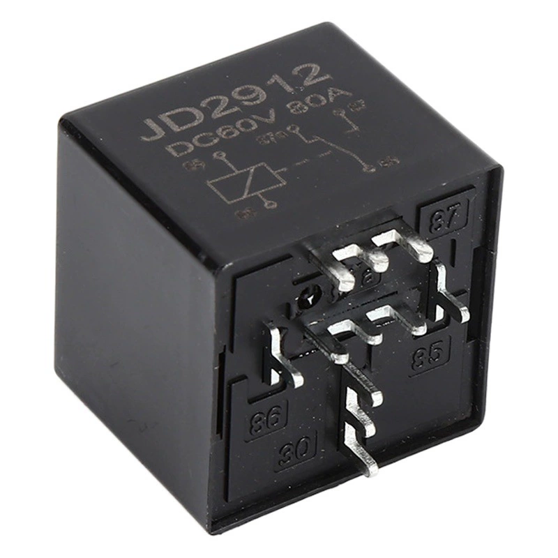 Эксперты выбирают автомобильное реле 80А с заостренными контактами, для пайки на печатную плату, высокотоковое, высокомощное, JD2912, DC 12В, 2 шт.