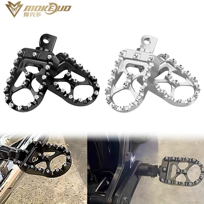 Suitable for Harley Sportster 883 Xl1200 X48 Dyna Softail Series Modified Front and Rear Pedals