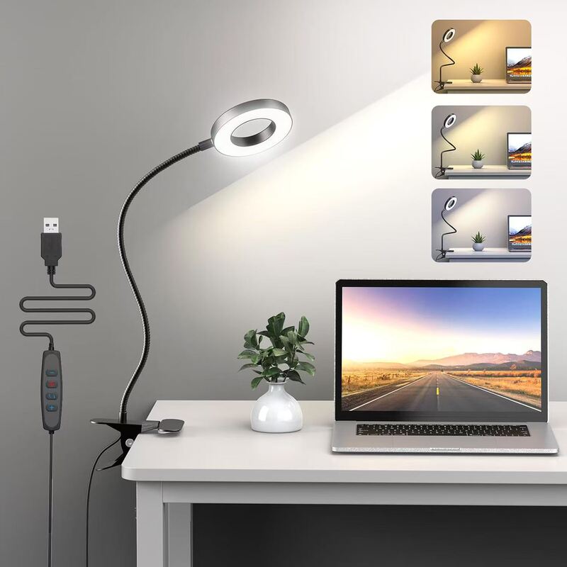 Amazon Spot Led Clip Table Lamp USB Bedside Dormitory Student Desk Tattoo Beauty Lamp Table Lamp Manufacturer