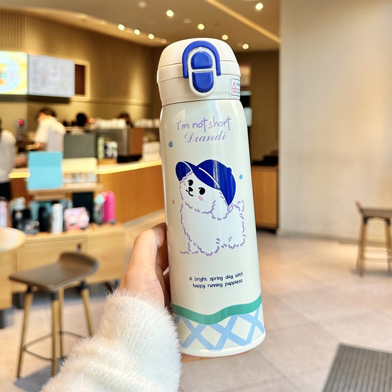蜡笔小新迷你保温杯2025新款高颜值女小水杯儿童可爱小巧杯子便携|undefined