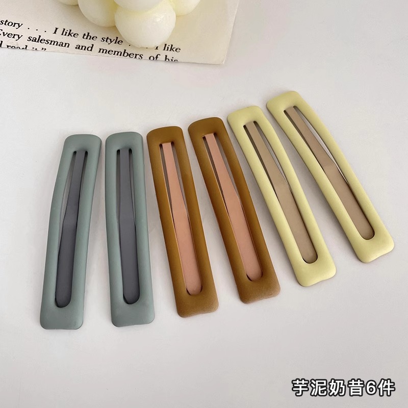 Clipe de cabello rotos tarjeta de cabello de mujer frisa clipe bb2025 nuevo clipe lateral pequeño clipe de cabello clipe de tocado