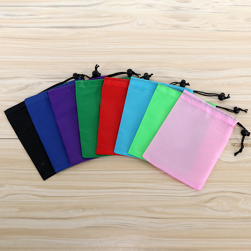 涤纶束口袋尼龙抽绳袋牛津布收纳防尘收口袋子通用抽绳打包包装袋