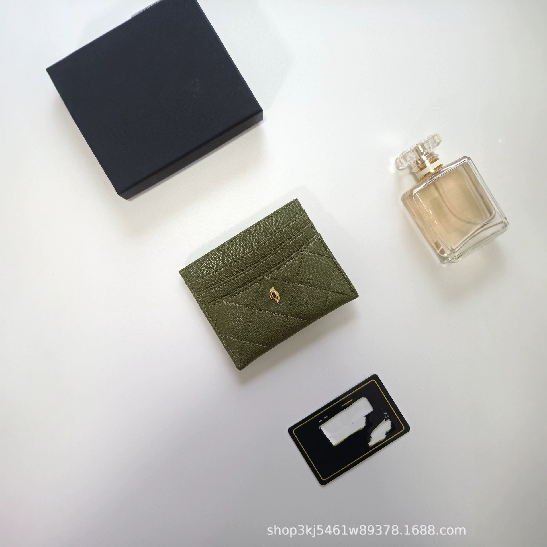 Кард-холдер, сумка, (Physicals), стиль Chanel, натуральная кожа