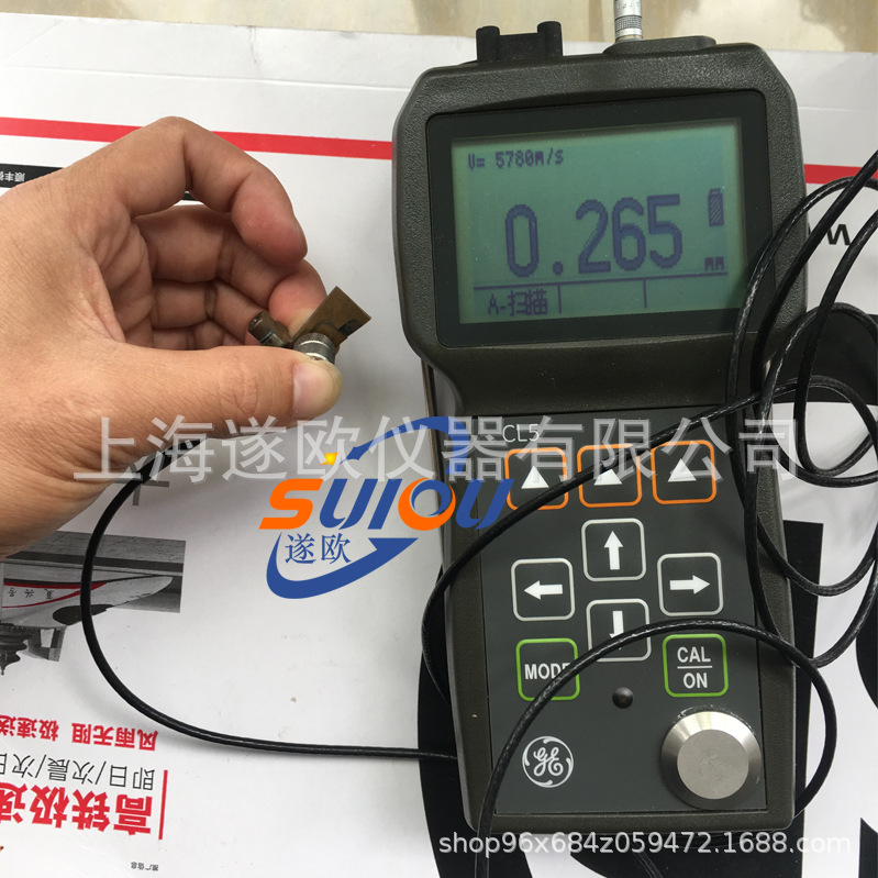 德国KK美国GE超声波测厚仪CL5高精度测厚仪 分辨率0.001MM