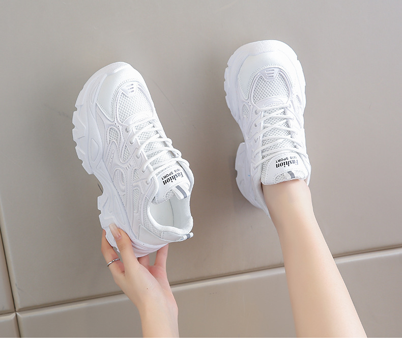 Women's Casual Shoes Breathable Platform Trainers For Spring Autumn_voghion.com