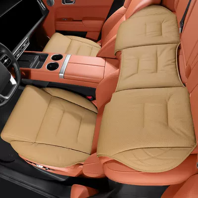 Universal Seat Covers — Seat cushion, seat cover - fully-enclosed-memory-foam-seat-cushion-akiyama-chestnut-3-pieces-in-front-and-back-rows