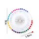 Color Positioning Bead Needle Pin Fixed Needle Stereotyped Light Needle Large Disc Fixed Jewelry Color Bead Needle