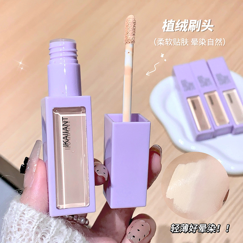 Corrector transparente de Ke Lauder, brillo y corrector, ojeras, marcas de acné, salmón, corrección del tono de piel, maquillaje base impecable